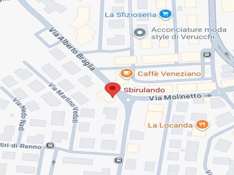 Posizione di Sbirulando a Pavullo nel Frignano